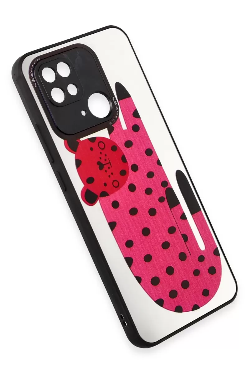 Newface Xiaomi Redmi 10C Kılıf Mirror Desenli Kapak - Mirror - 12
