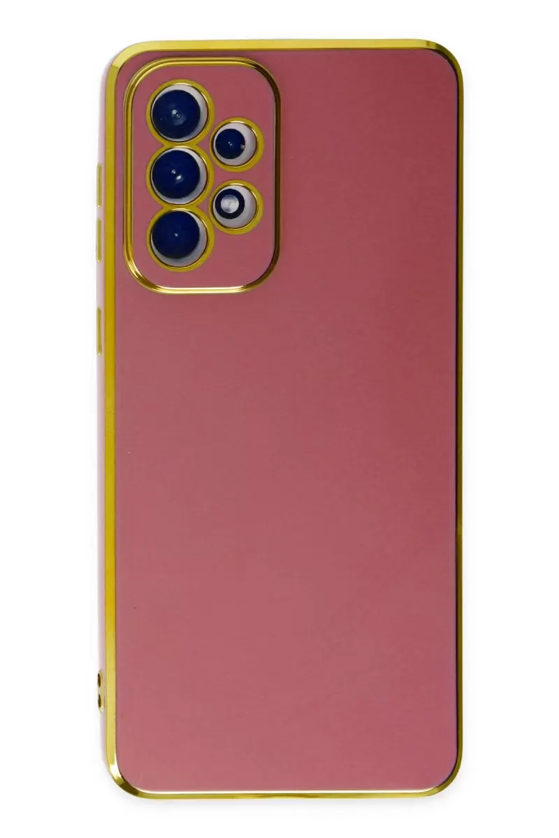 Newface Samsung Galaxy A23 4G Kılıf Volet Silikon - Kırmızı