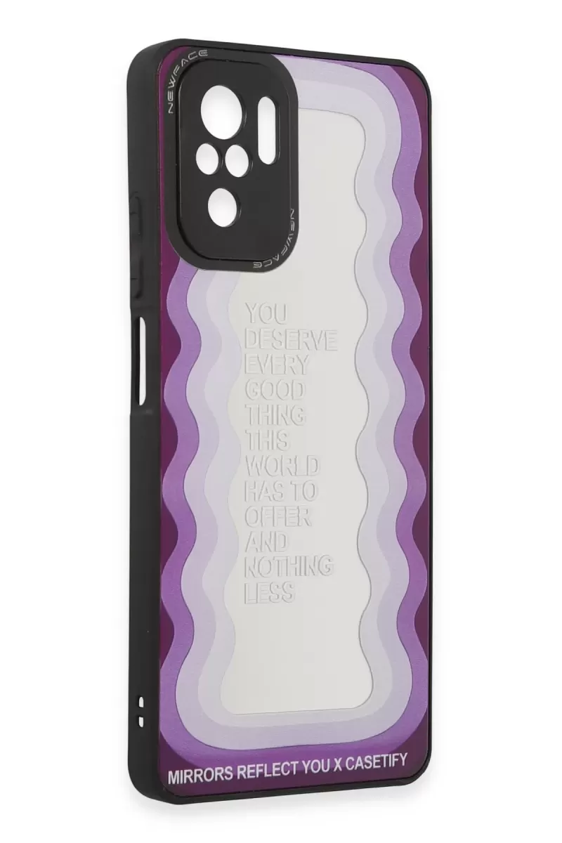 Newface Xiaomi Redmi Note 10 Kılıf Mirror Desenli Kapak - Mirror - 5