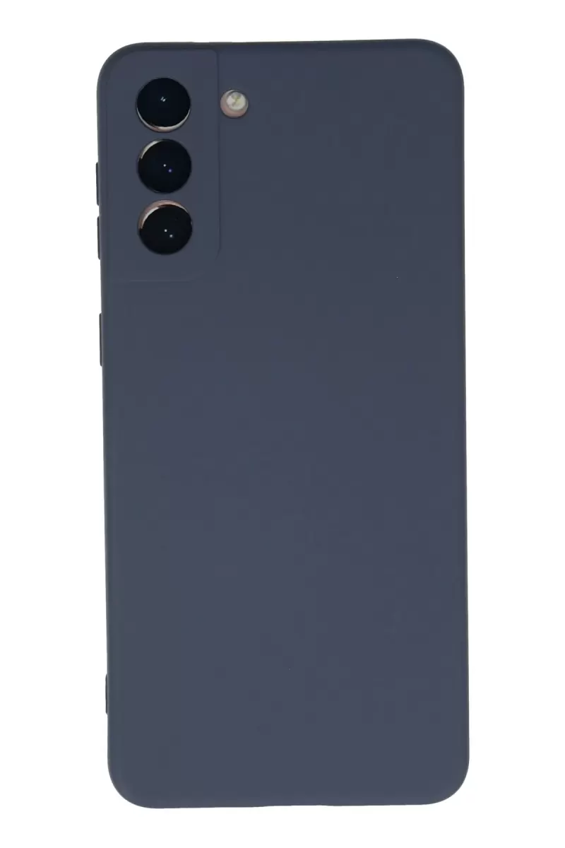 Newface Samsung Galaxy S21 Plus Kılıf Nano içi Kadife Silikon - Gri