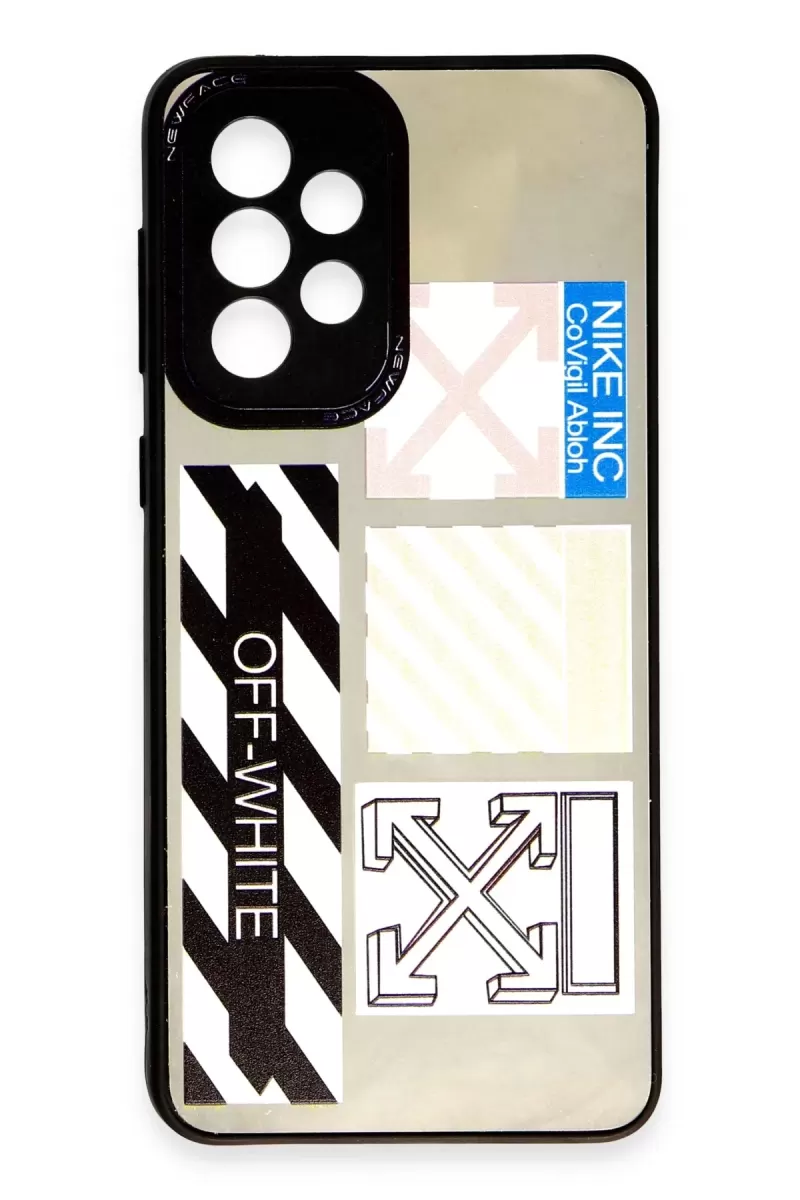 Newface Samsung Galaxy A33 5G Kılıf Mirror Desenli Kapak - Mirror - 6