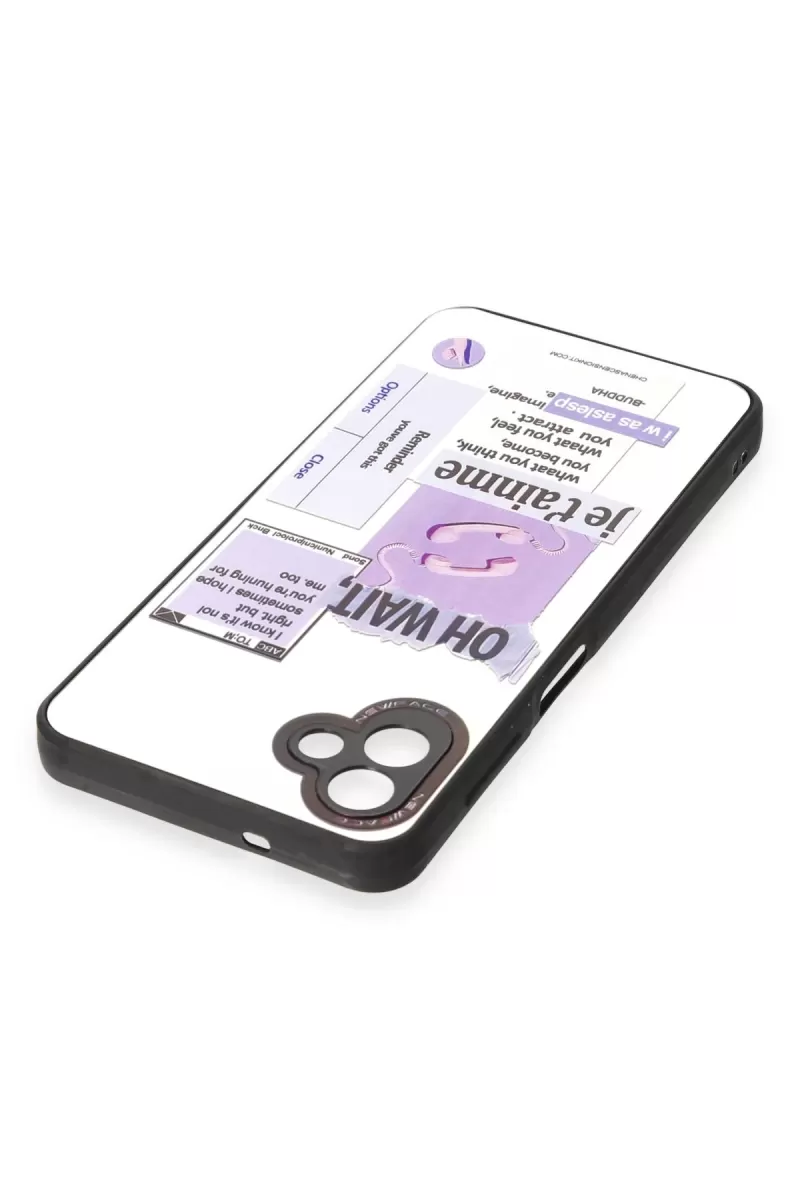 Newface Samsung Galaxy A04 Kılıf Mirror Desenli Kapak - Mirror - 4