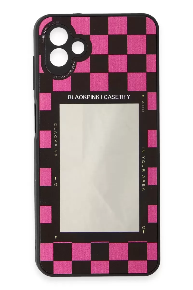 Newface Samsung Galaxy A04 Kılıf Mirror Desenli Kapak - Mirror - 8