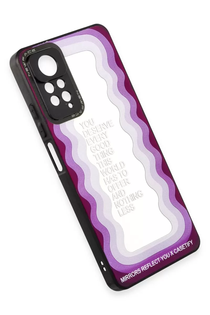 Newface Xiaomi Redmi Note 11 Pro Kılıf Mirror Desenli Kapak - Mirror - 5