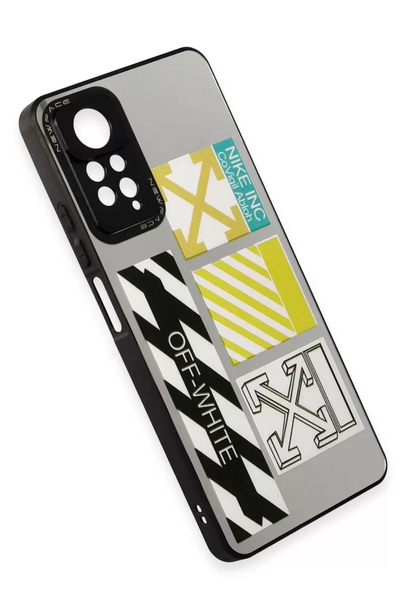 Newface Xiaomi Redmi Note 11 Pro Kılıf Mirror Desenli Kapak - Mirror - 6