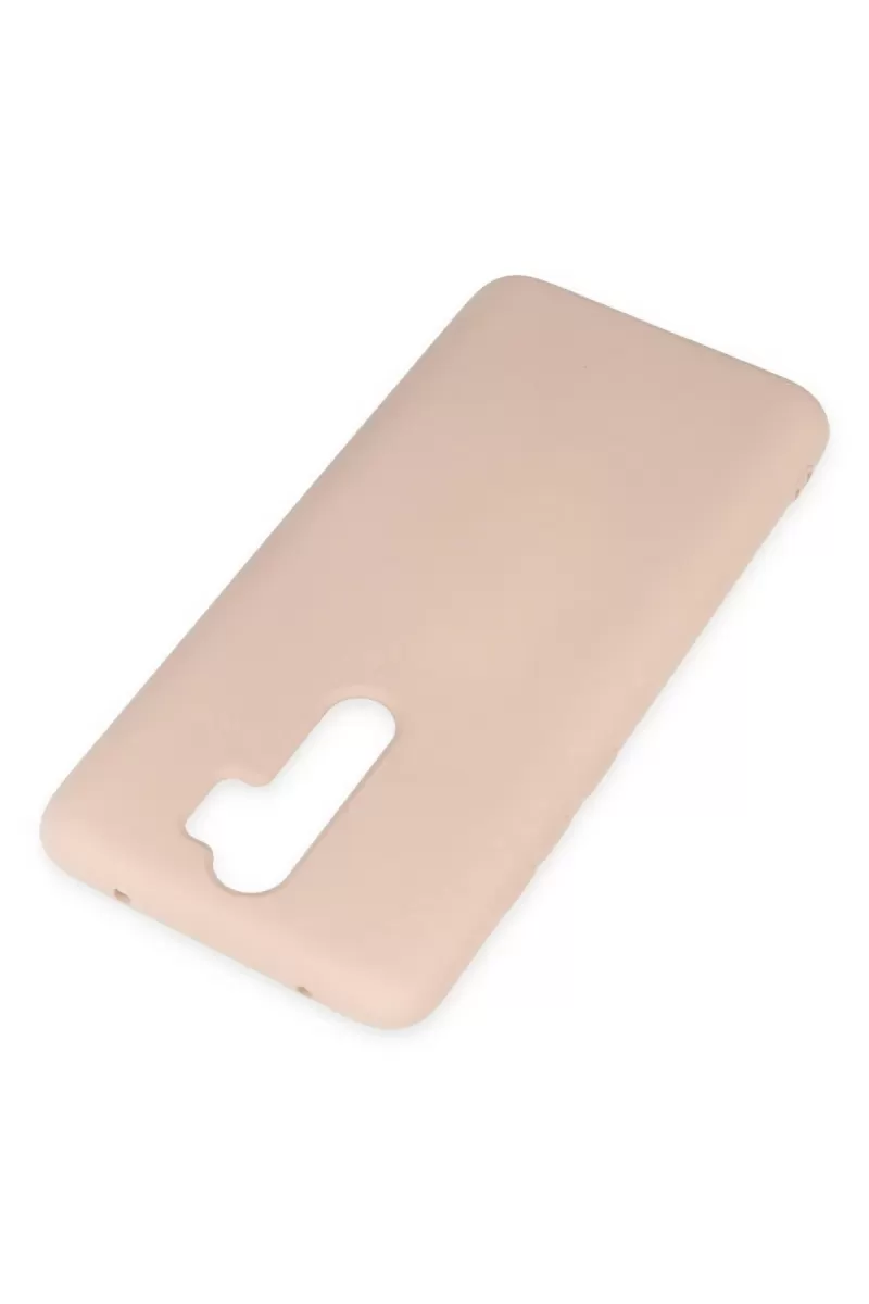 Newface Xiaomi Redmi Note 8 Pro Kılıf Nano içi Kadife Silikon - Pudra