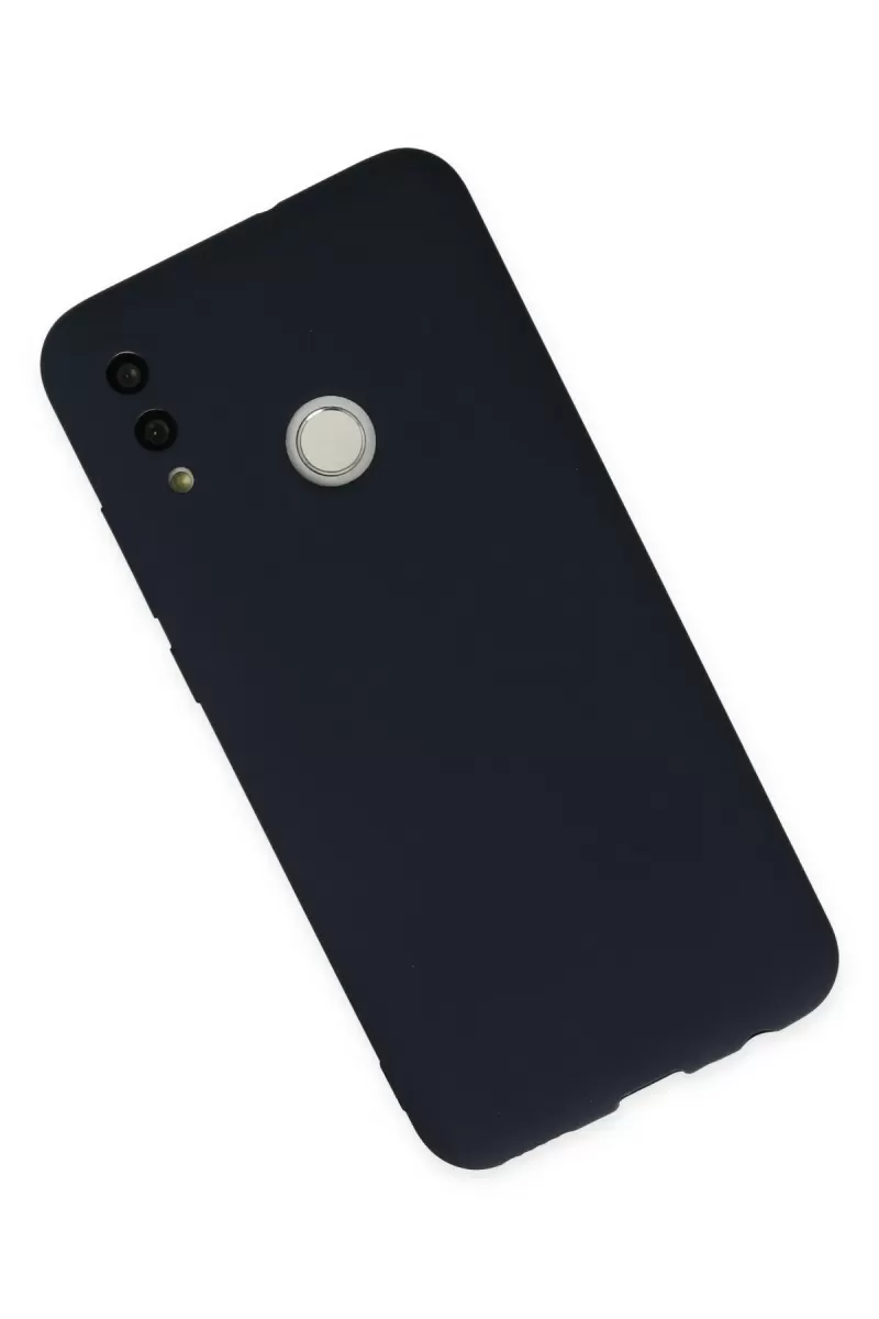 Newface Huawei P Smart 2019 Kılıf Nano içi Kadife Silikon - Lacivert