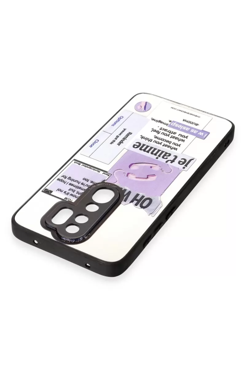 Newface Xiaomi Redmi Note 8 Pro Kılıf Mirror Desenli Kapak - Mirror - 4