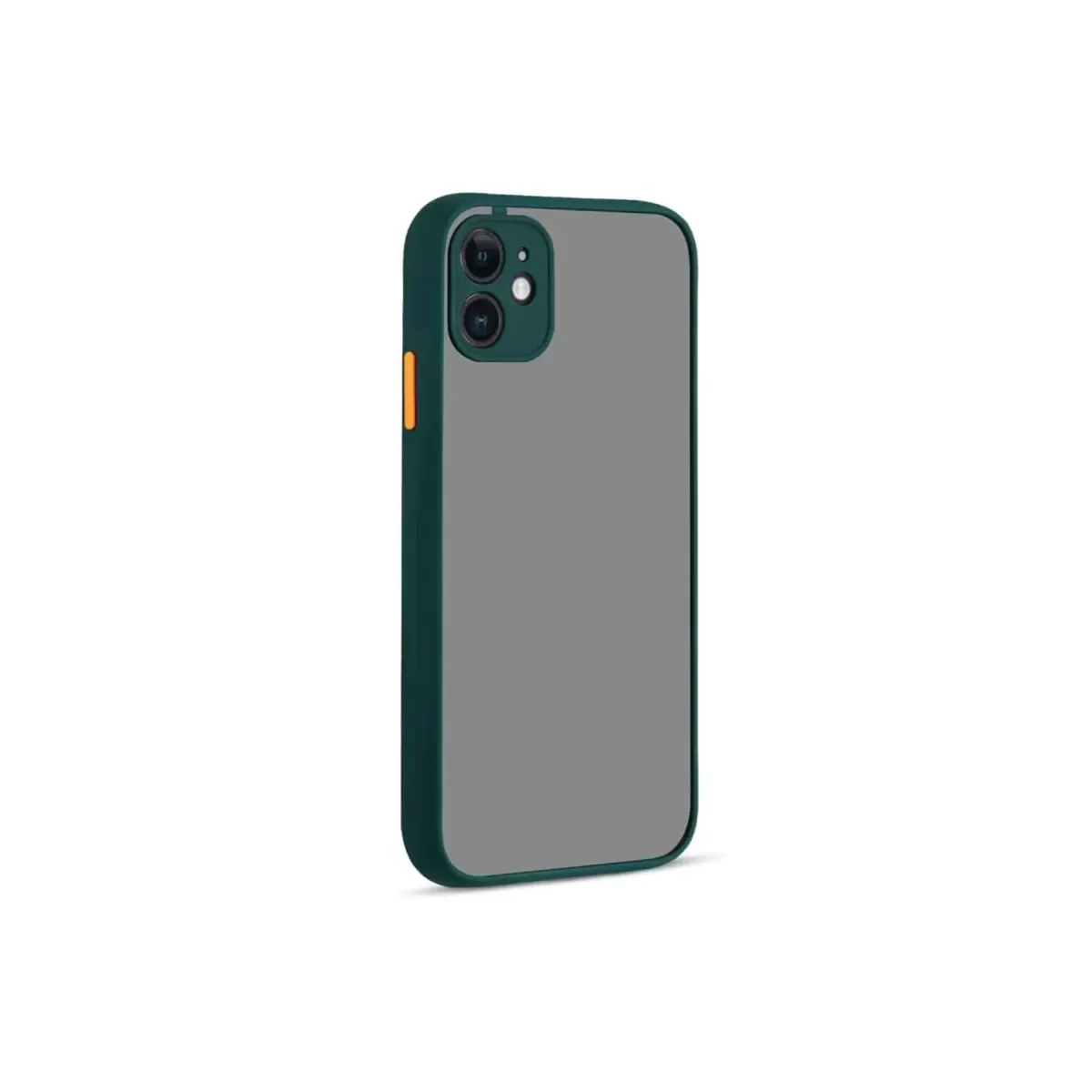Newface Apple iPhone 12 Kılıf Montreal Silikon Kapak - Yeşil