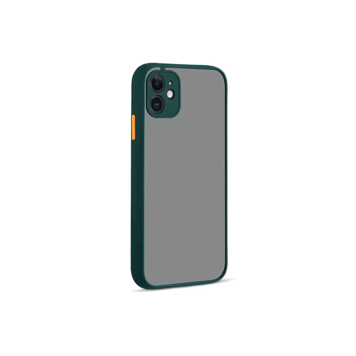 Newface Apple iPhone 12 Kılıf Montreal Silikon Kapak - Yeşil