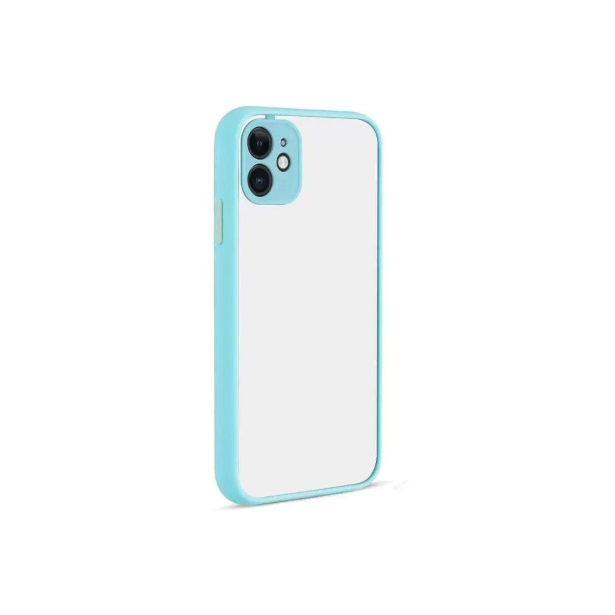 Newface Apple iPhone 12 Kılıf Montreal Silikon Kapak - Turkuaz