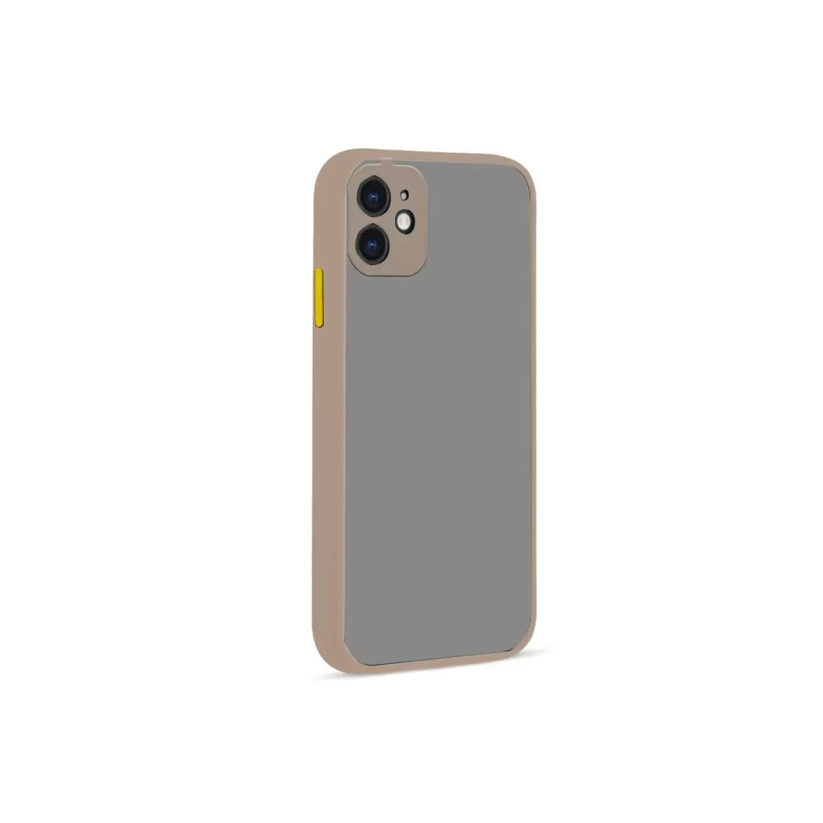 Newface Apple iPhone 12 Kılıf Montreal Silikon Kapak - Pembe