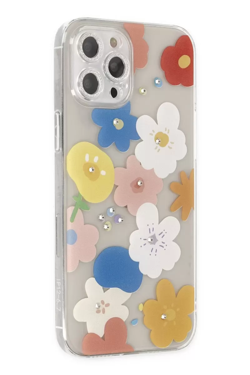 Newface Apple iPhone 12 Pro Max Kılıf Lucky Silikon - Lucky 8