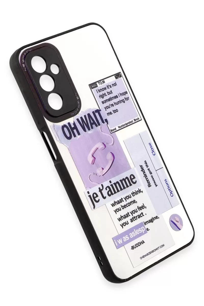 Newface Samsung Galaxy M23 Kılıf Mirror Desenli Kapak - Mirror - 4