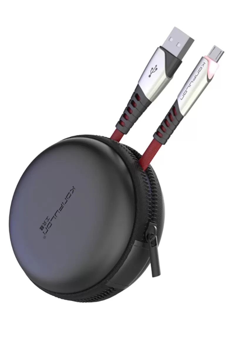 Konfulon DC16 Micro USB Kablo 1M 2.4A - Mavi