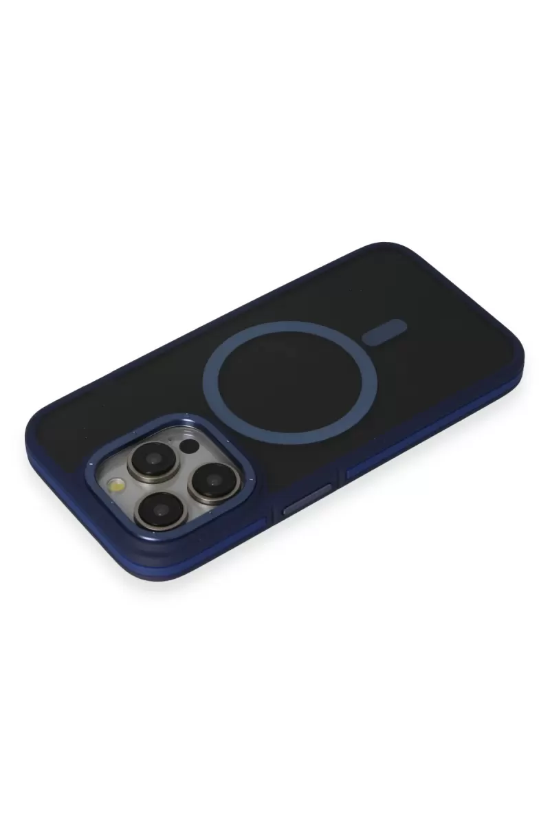 Joko Apple iPhone 14 Pro Max Kılıf Rocky Magsafe Kapak - Lacivert