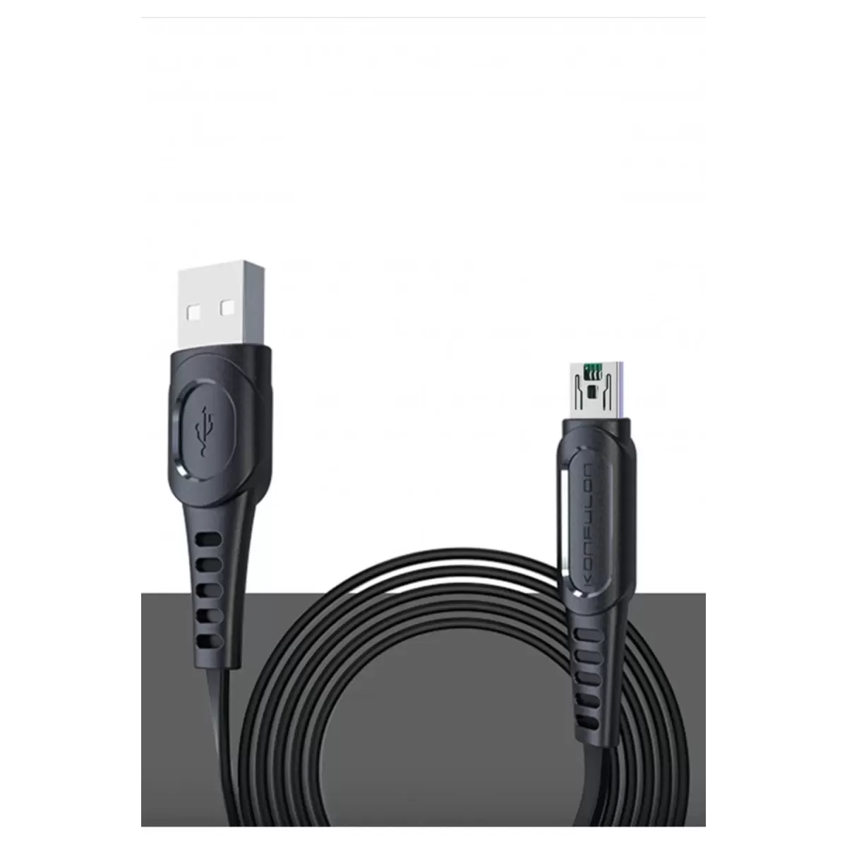 Konfulon DC24 Micro USB Kablo 1.2M 4A - Siyah