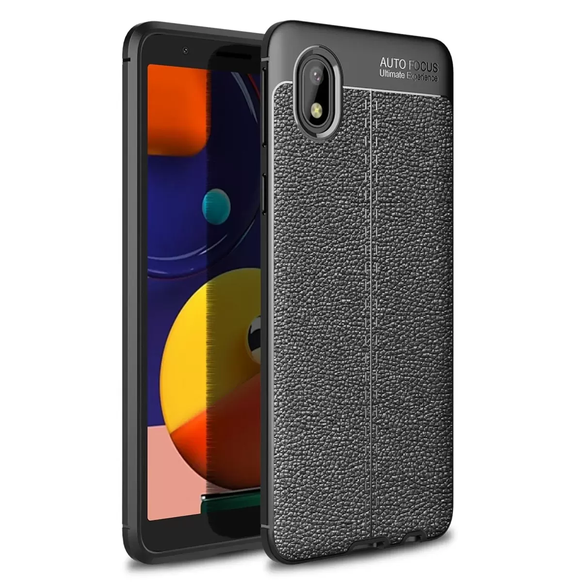 Newface Samsung Galaxy A01 Core Kılıf Auto Focus Kapak - Siyah