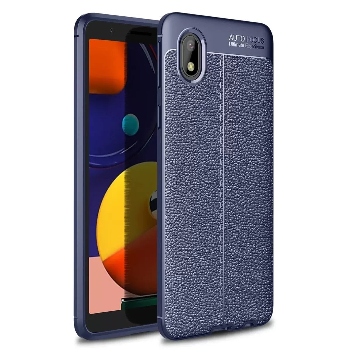 Newface Samsung Galaxy A01 Core Kılıf Auto Focus Kapak - Lacivert