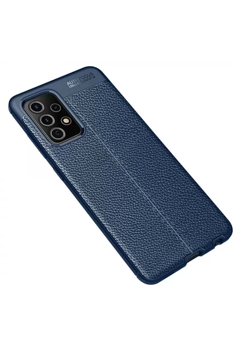 Newface Samsung Galaxy A52 Kılıf Auto Focus Kapak - Lacivert