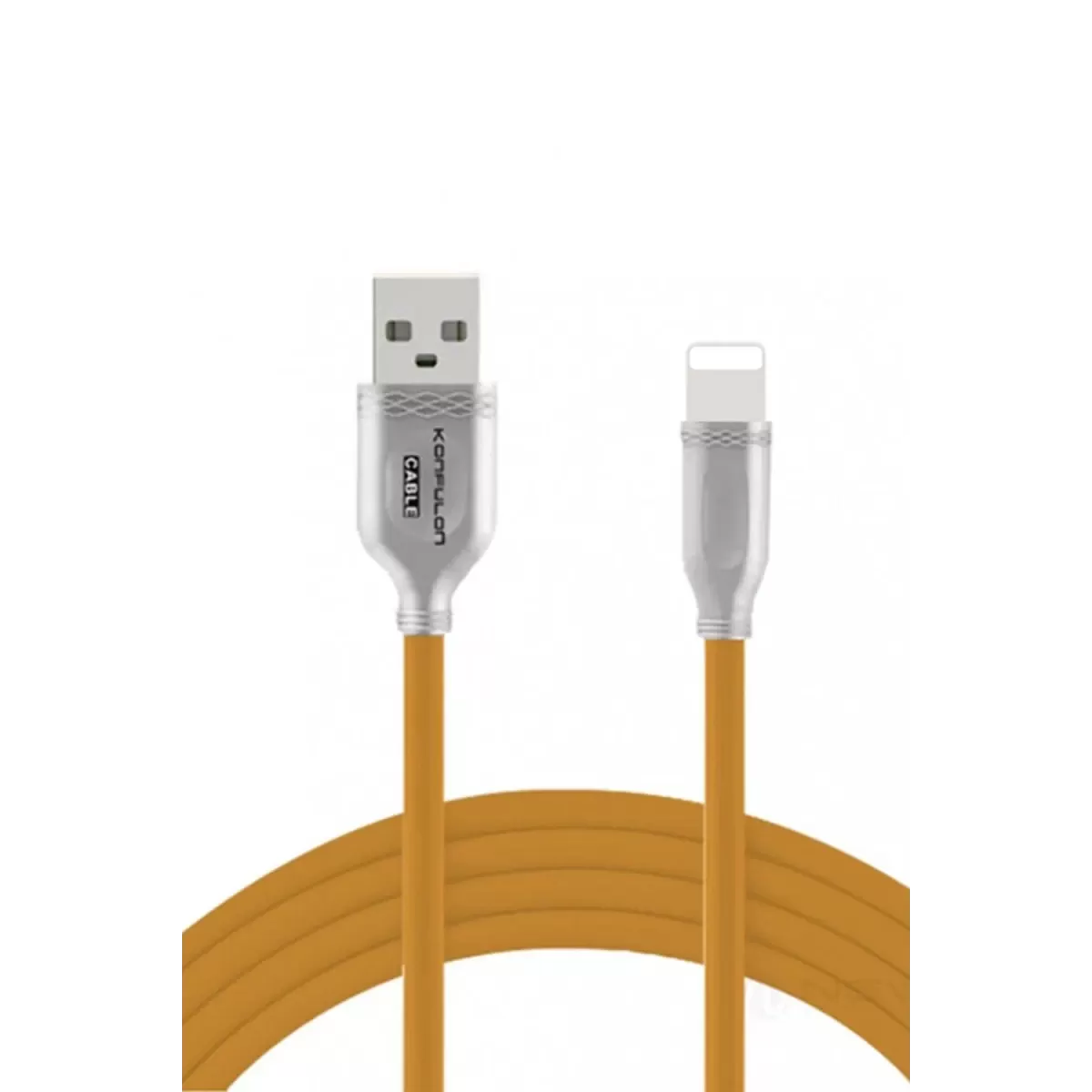 Konfulon S48 Lightning Kablo iphone Uyumlu 1M 3A - Sarı