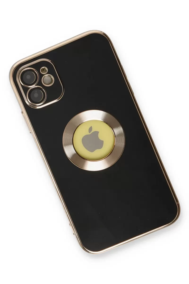 Newface Apple iPhone 12 Kılıf Store Silikon - Siyah