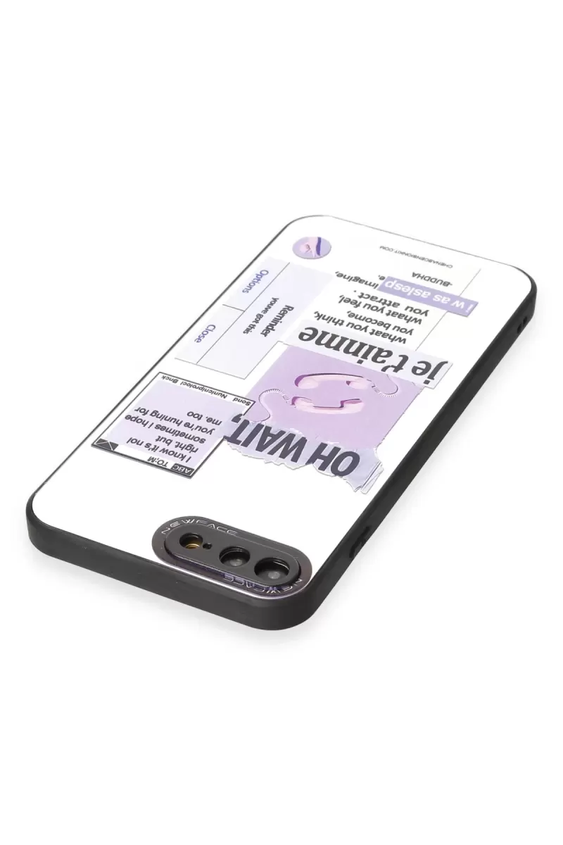 Newface Apple iPhone 7 Plus Kılıf Mirror Desenli Kapak - Mirror - 4