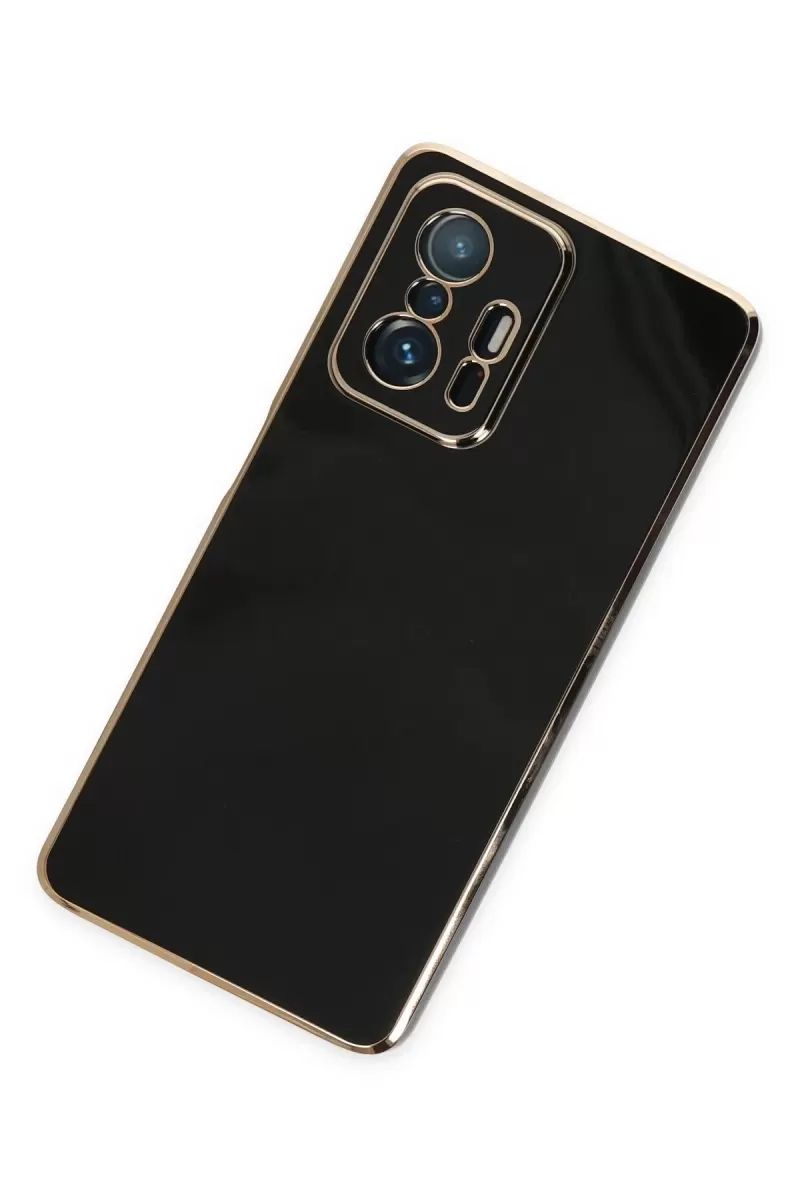 Newface Xiaomi Mi 11T Pro Kılıf Volet Silikon - Siyah