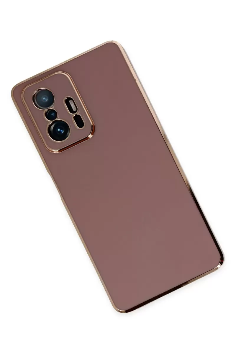 Newface Xiaomi Mi 11T Pro Kılıf Volet Silikon - Kırmızı