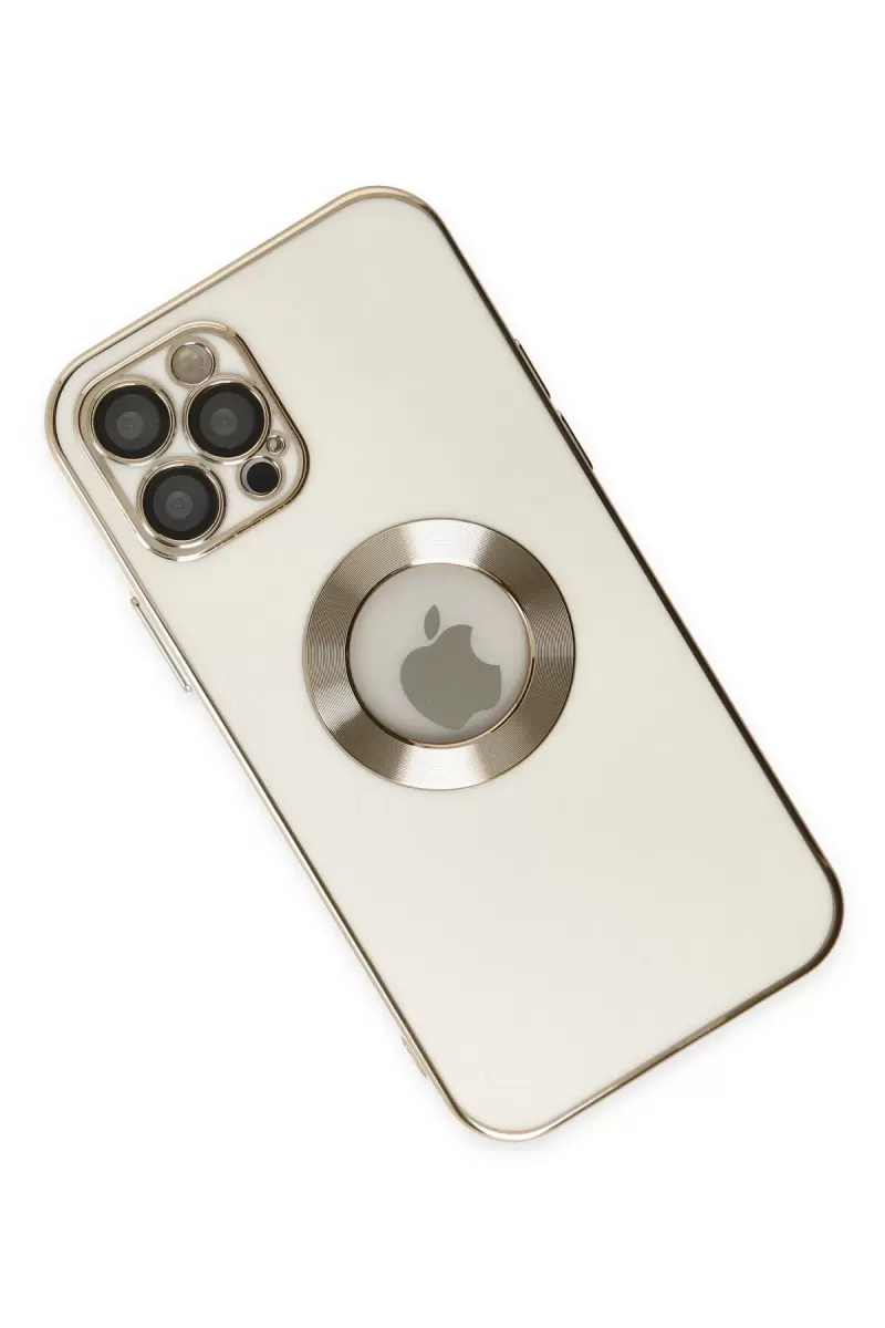 Newface Apple iPhone 12 Pro Kılıf Store Silikon - Beyaz