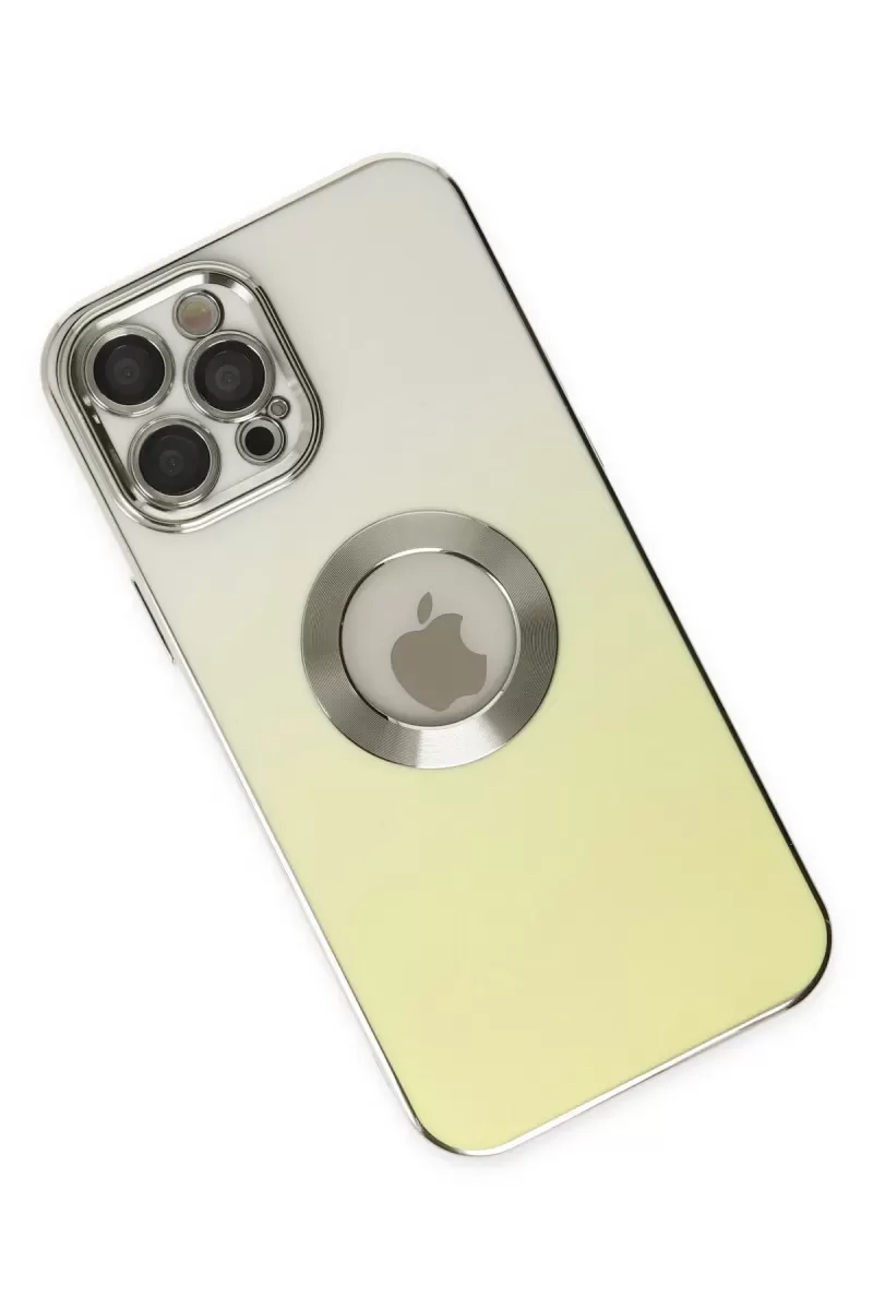 Newface Apple iPhone 12 Pro Max Kılıf Best Silikon - Sarı