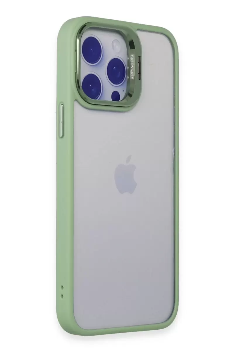 Joko Apple iPhone 14 Pro Kılıf Roblox Lens Standlı Kapak - Yeşil