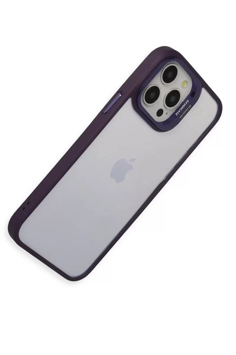 Joko Apple iPhone 14 Pro Kılıf Roblox Lens Standlı Kapak - Mor