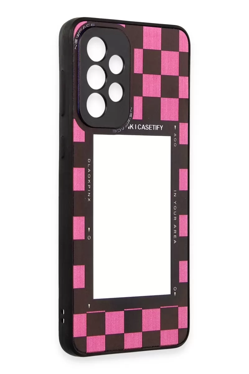 Newface Samsung Galaxy A73 5G Kılıf Mirror Desenli Kapak - Mirror - 8