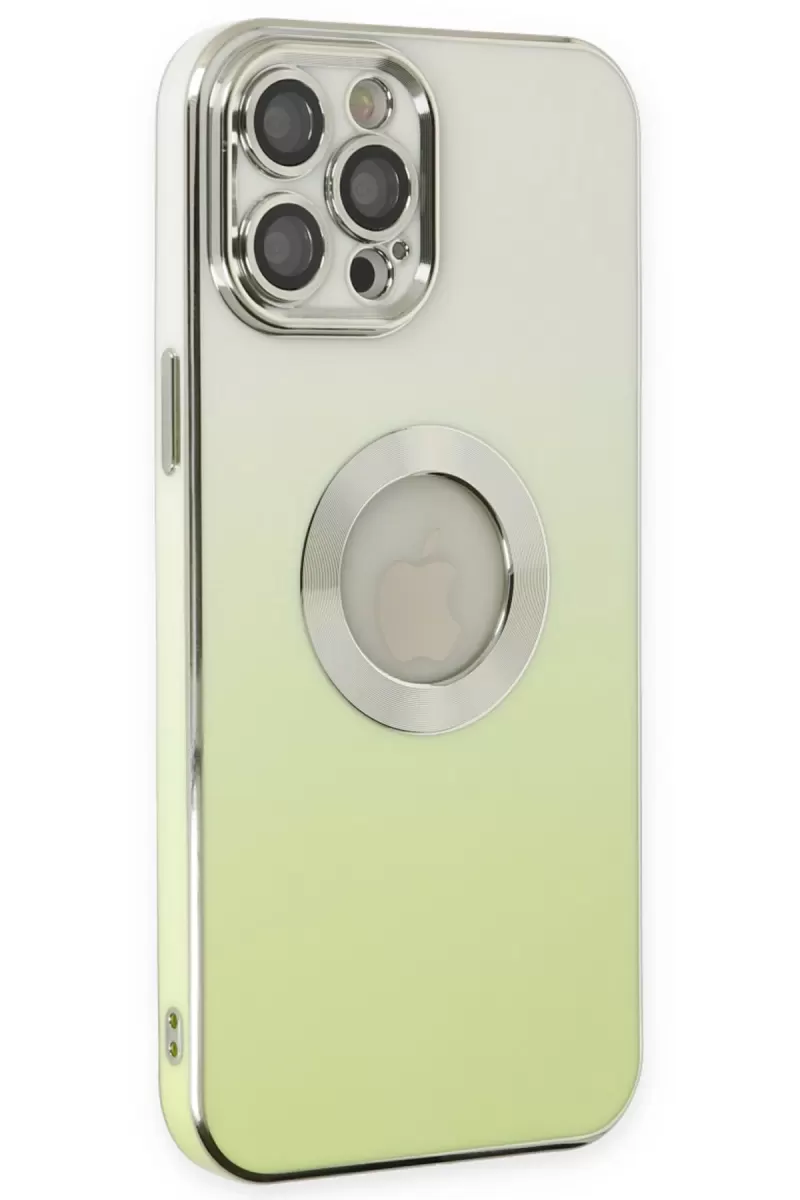 Newface Apple iPhone 12 Pro Max Kılıf Best Silikon - Yeşil