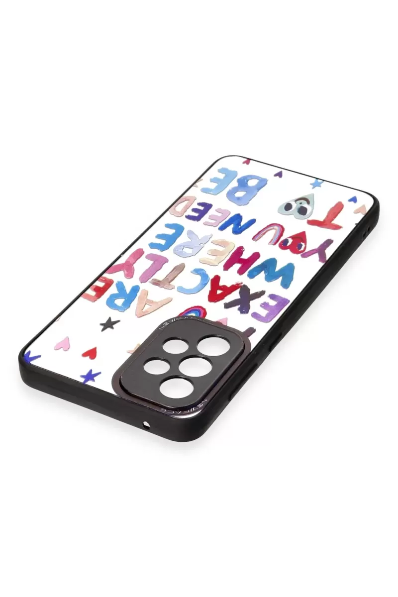 Newface Samsung Galaxy A73 5G Kılıf Mirror Desenli Kapak - Mirror - 10
