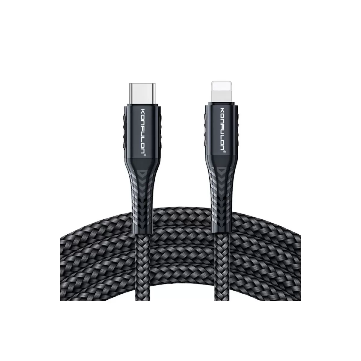 Konfulon DC35 Type-C to Lightning Kablo 1MT - Siyah