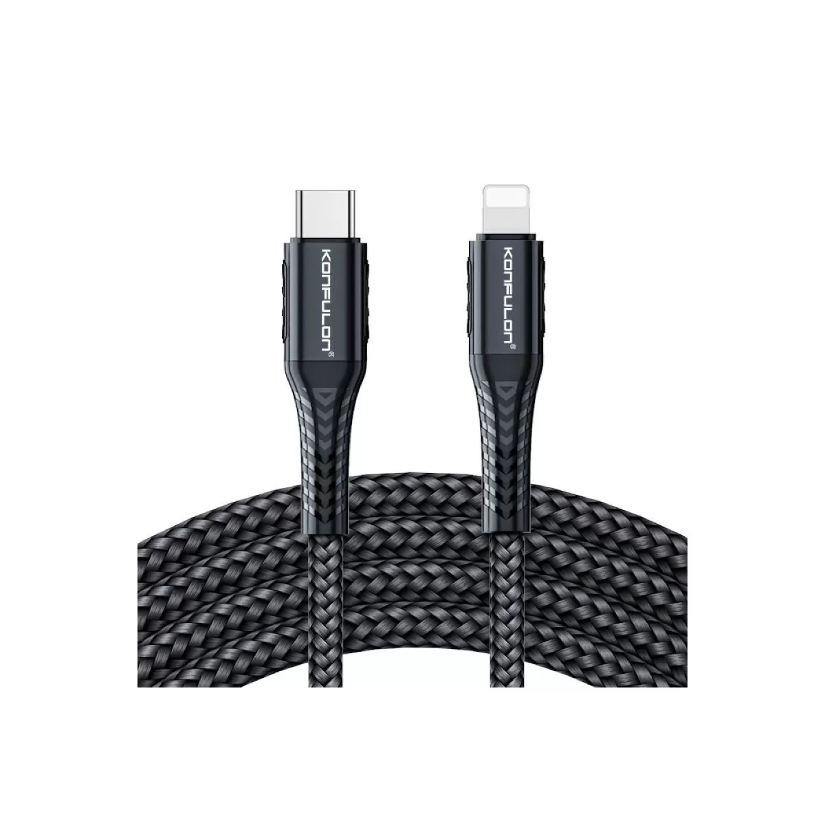 Konfulon DC35 Type-C to Lightning Kablo 1MT - Siyah