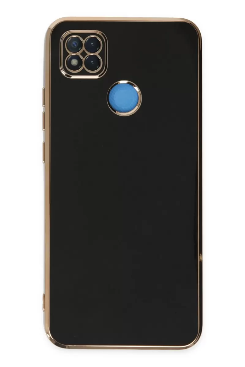 Newface Xiaomi Redmi 9C Kılıf Volet Silikon - Siyah