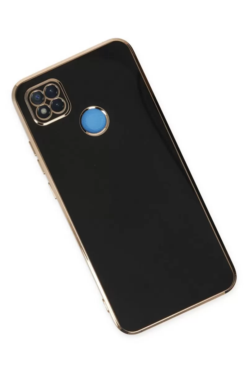 Newface Xiaomi Redmi 9C Kılıf Volet Silikon - Siyah