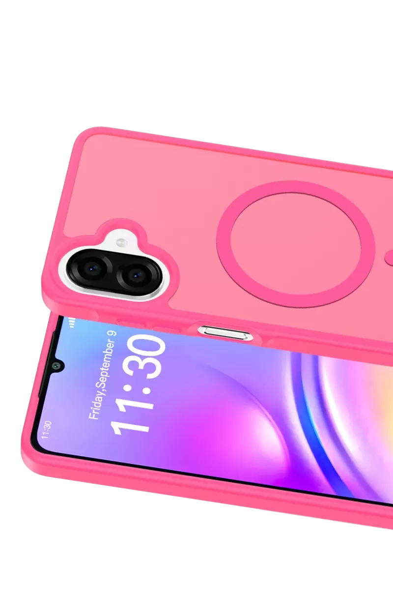 Joko Samsung Galaxy A07 4G Jota Magsafe Kapak - Rose