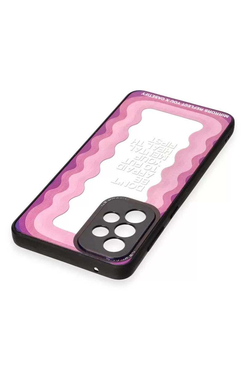 Newface Samsung Galaxy A73 5G Kılıf Mirror Desenli Kapak - Mirror - 11