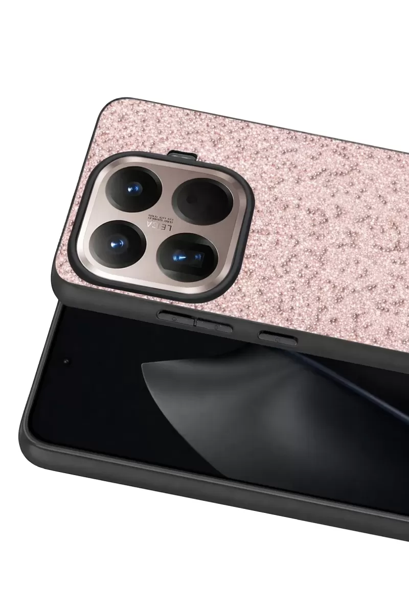 Onegif Xiaomi Mi 15T Pro Bright Simli Kapak - Pembe