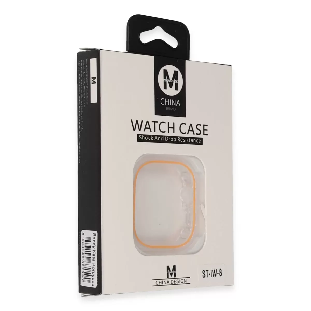 Movenchy Apple Watch 45mm Bondy Kasa Koruyucu - Turuncu