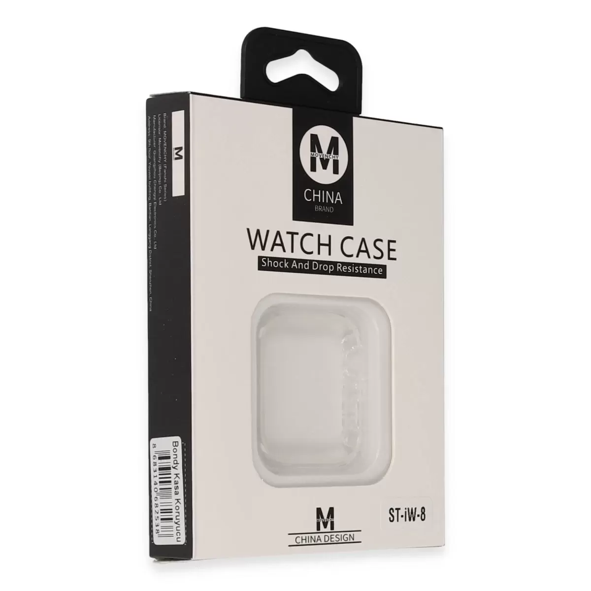 Movenchy Apple Watch Ultra 49mm Bondy Kasa Koruyucu - Beyaz