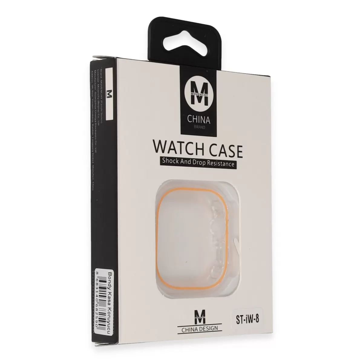Movenchy Apple Watch Ultra 49mm Bondy Kasa Koruyucu - Turuncu
