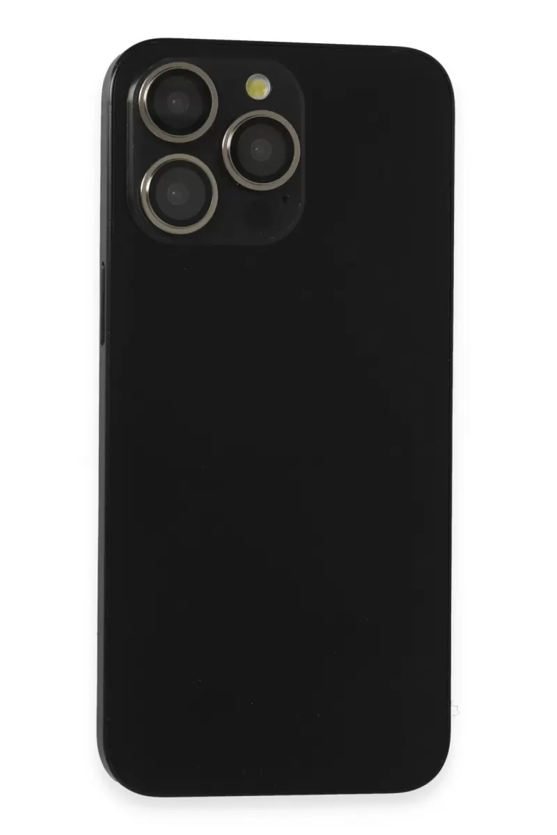 Joko Apple iPhone 15 Pro Max PVD Metal Kamera Lens - Lacivert