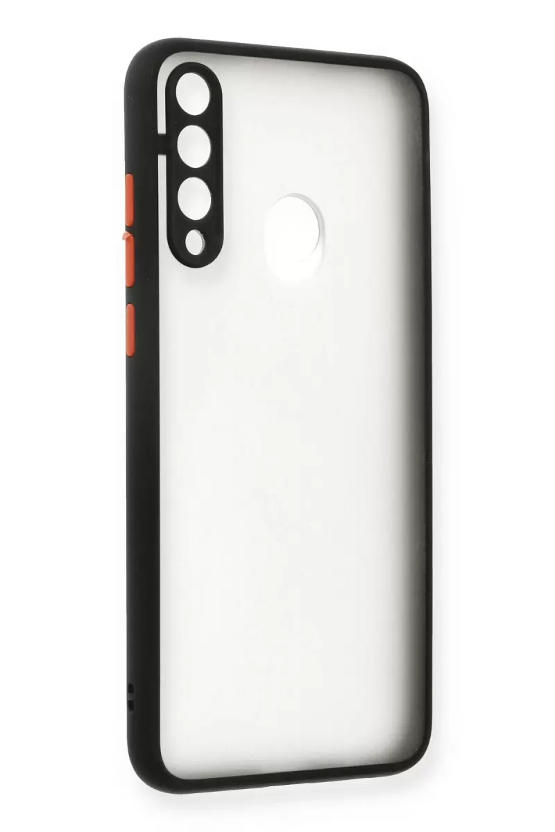 Newface Huawei Y6P Kılıf Montreal Silikon Kapak - Siyah