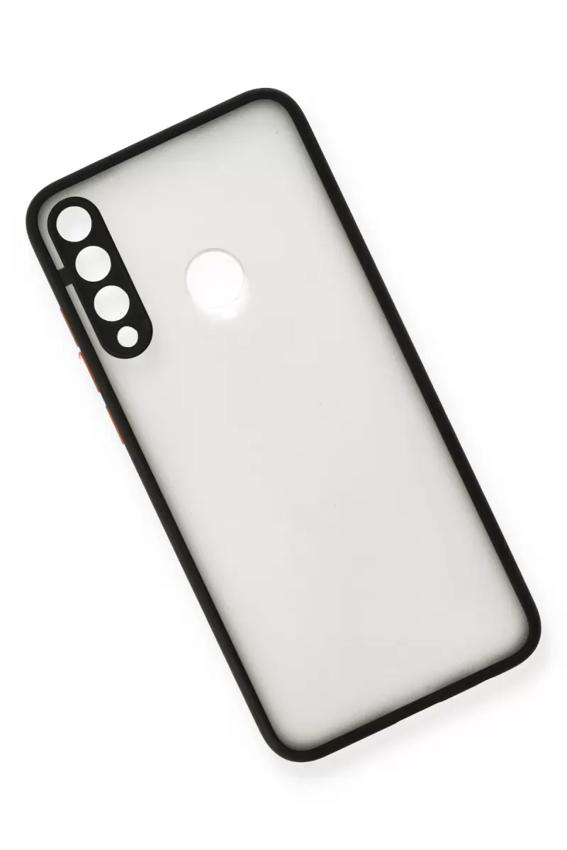 Newface Huawei Y6P Kılıf Montreal Silikon Kapak - Siyah