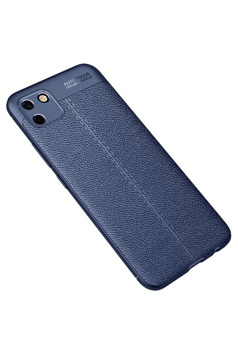 Newface Realme C11 2021 Kılıf Auto Focus Kapak - Lacivert